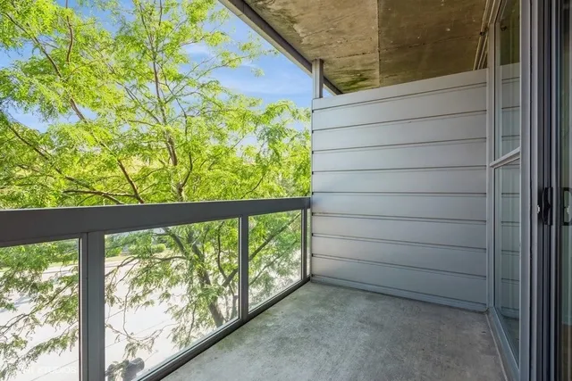 a view of a small space window