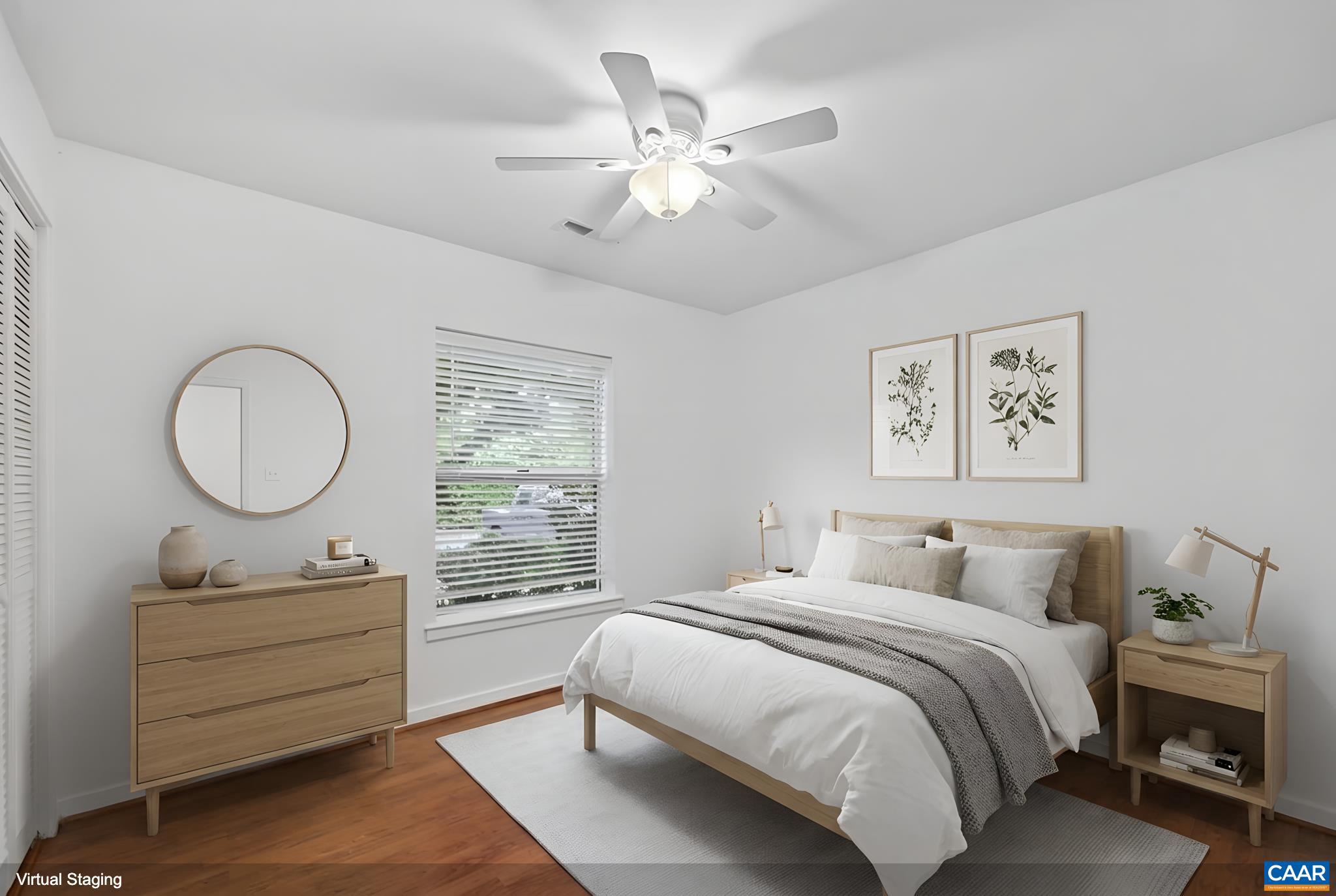 1250 Maple View Drive Charlottesville, VA 22902 - Photo 4 of 25 a bedroom with a bed and window