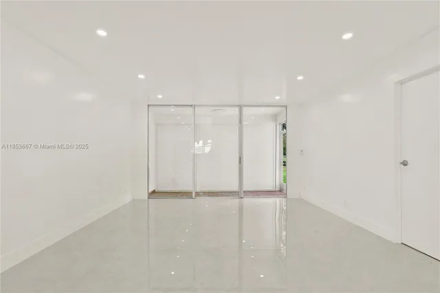 a view of empty room