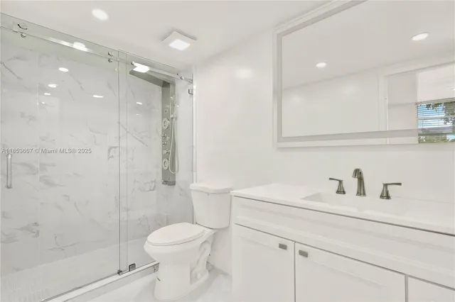 a view of small space with racks on the wall