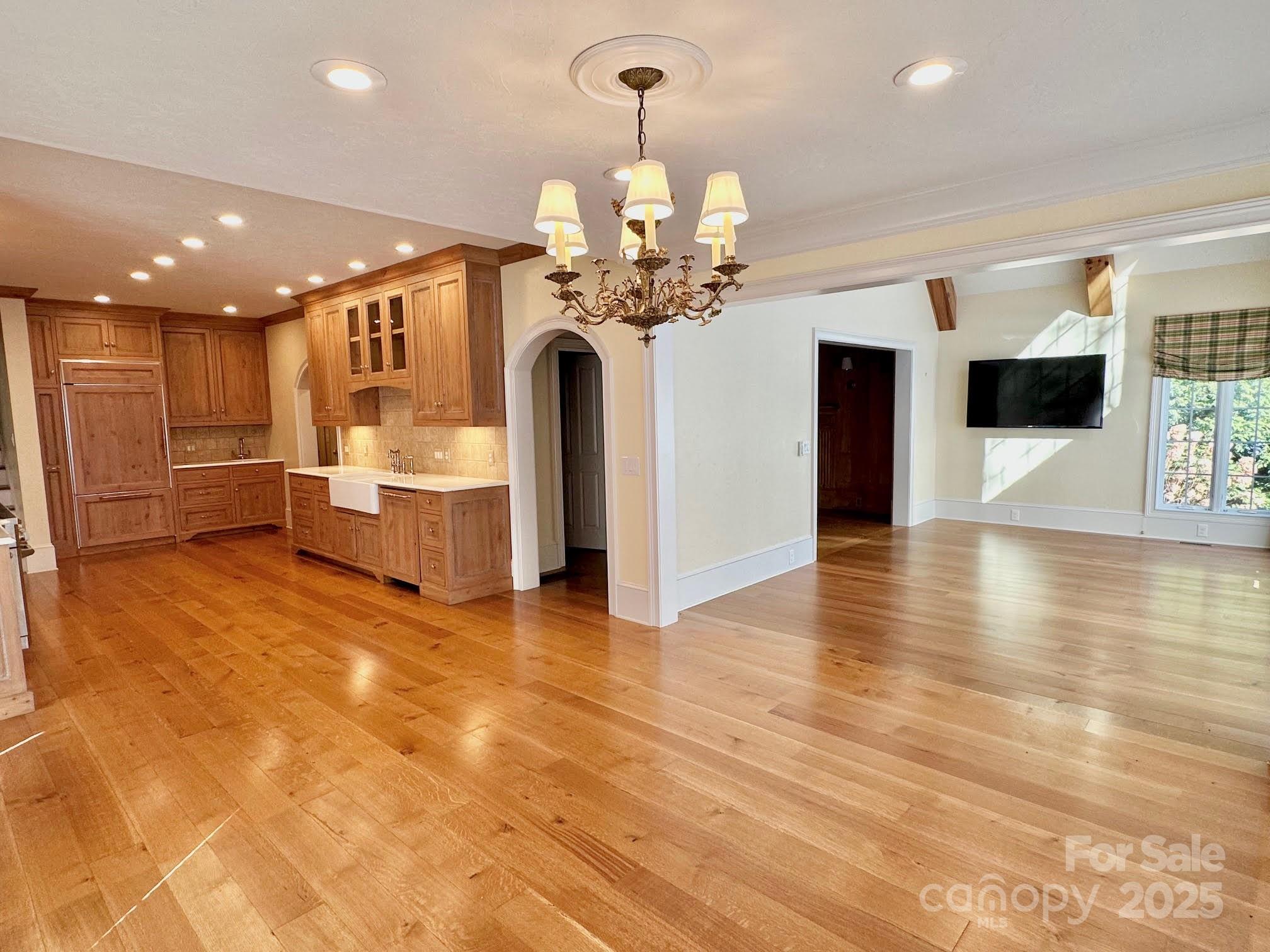 520 East Landing Ridge Circle Jefferson, NC 28640 - Photo 11 of 48 a view of a lobby with furniture and chandelier
