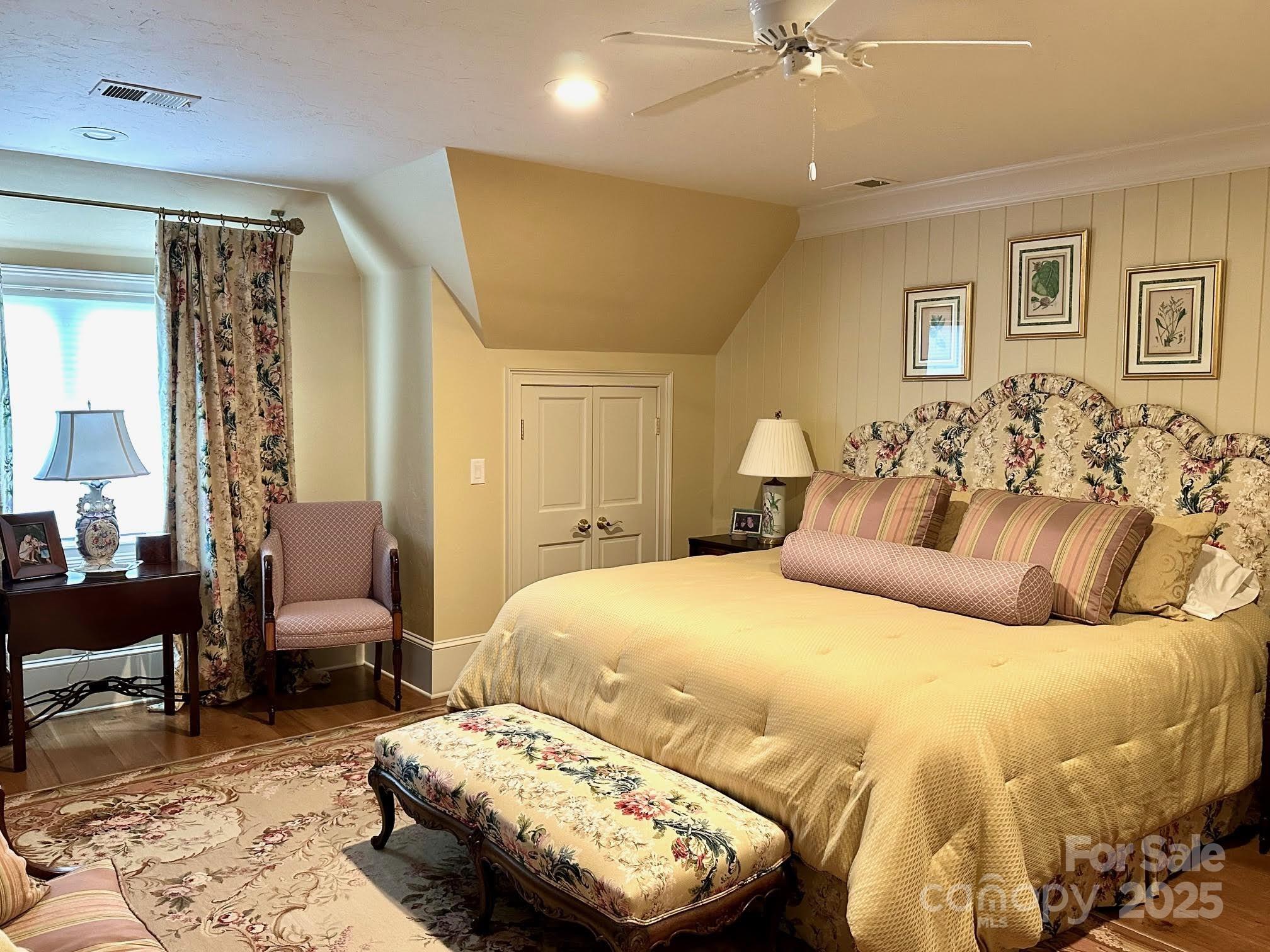 520 East Landing Ridge Circle Jefferson, NC 28640 - Photo 38 of 48 a bedroom with a bed and a couch