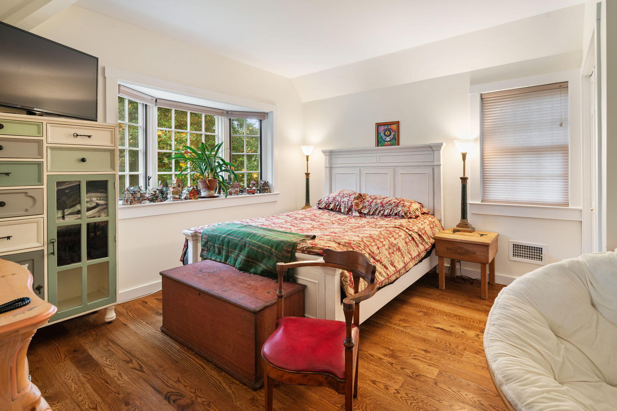 301 Michigan Road New Canaan, CT 06840 - Photo 38 of 46 a bedroom with a bed and glass window