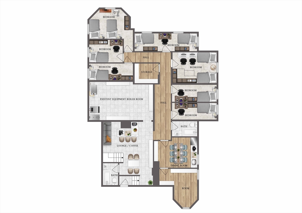 5 Claremont Street Worcester, MA 01610 - Photo 41 of 42 a picture of a floor plan