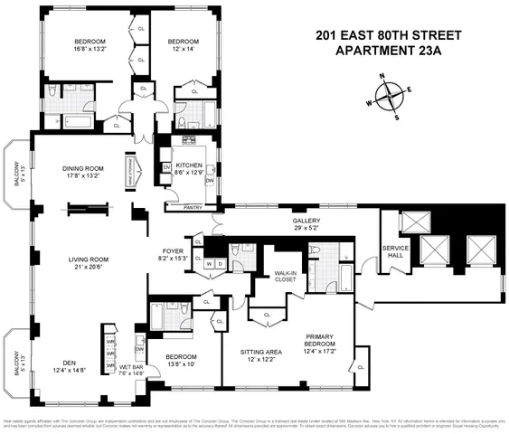 a view of a city with tall buildings