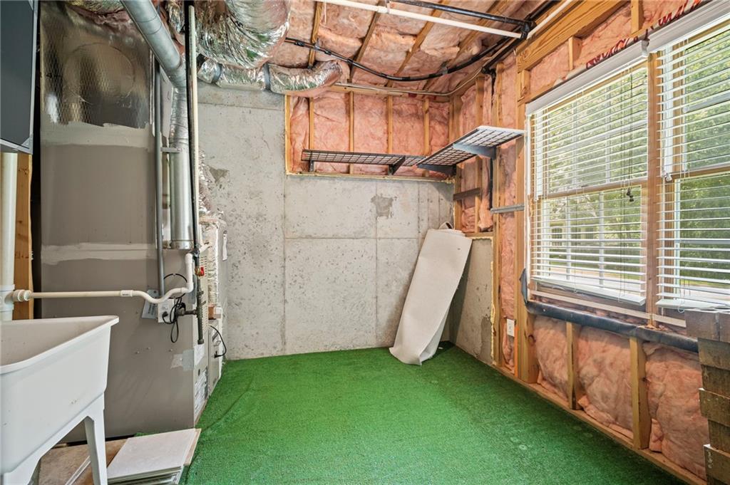 403 Glenhurst Trace Canton, GA 30115 - Photo 56 of 73 a view of a backyard with a tub and stairs