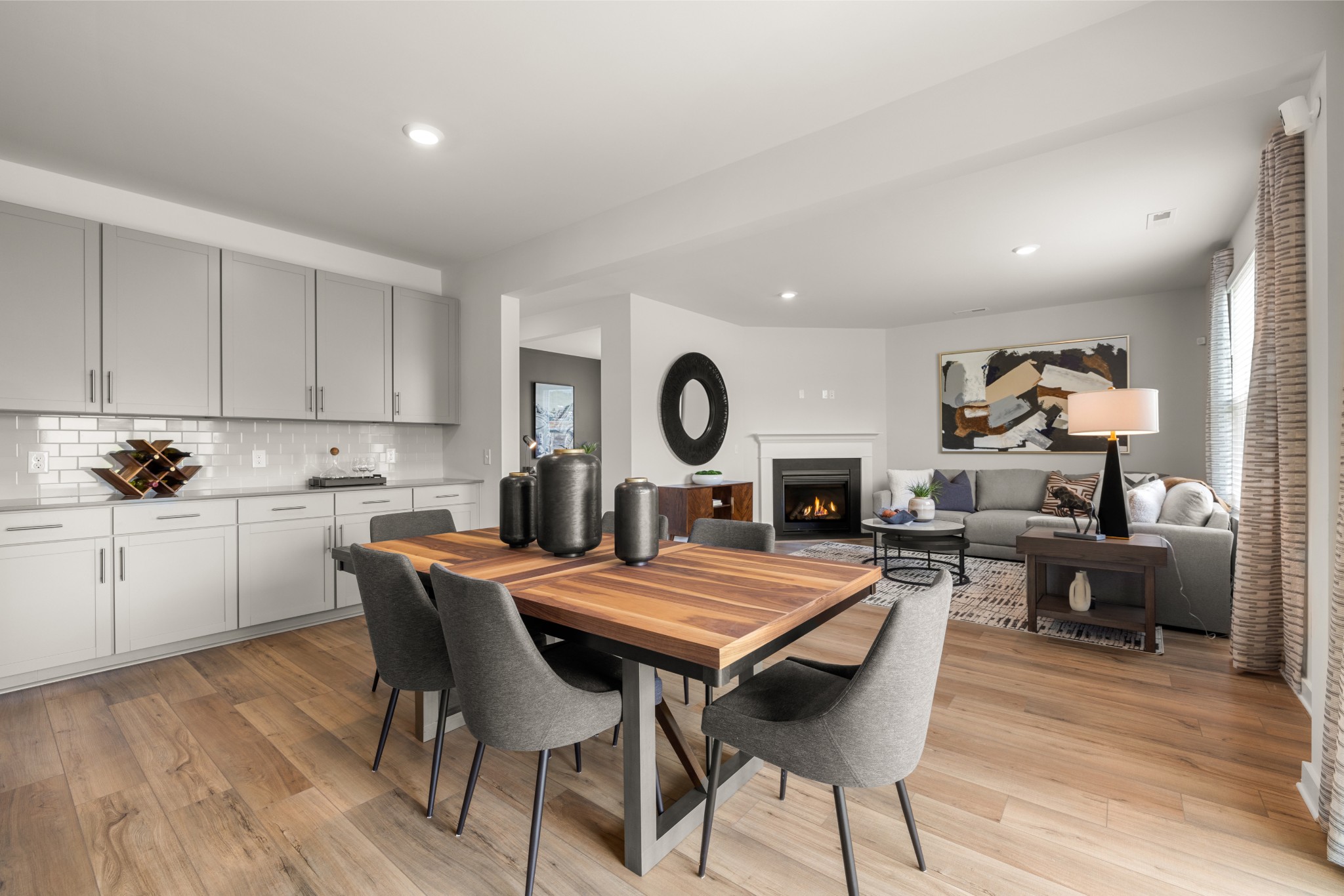 2412 Williams Rdg Drive Columbia, TN 38401 - Photo 15 of 54 a view of a dining room with furniture and wooden floor