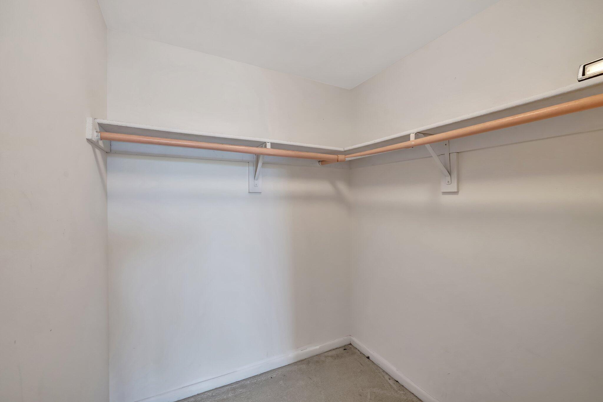 3301 Northwest 47th Terrace, Unit 410 Lauderdale Lakes, FL 33319 - Photo 25 of 58 a view of an empty walk in closet