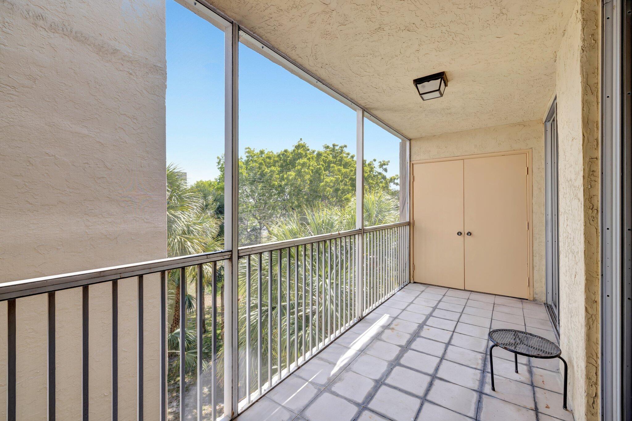3301 Northwest 47th Terrace, Unit 410 Lauderdale Lakes, FL 33319 - Photo 26 of 58 a view of a balcony
