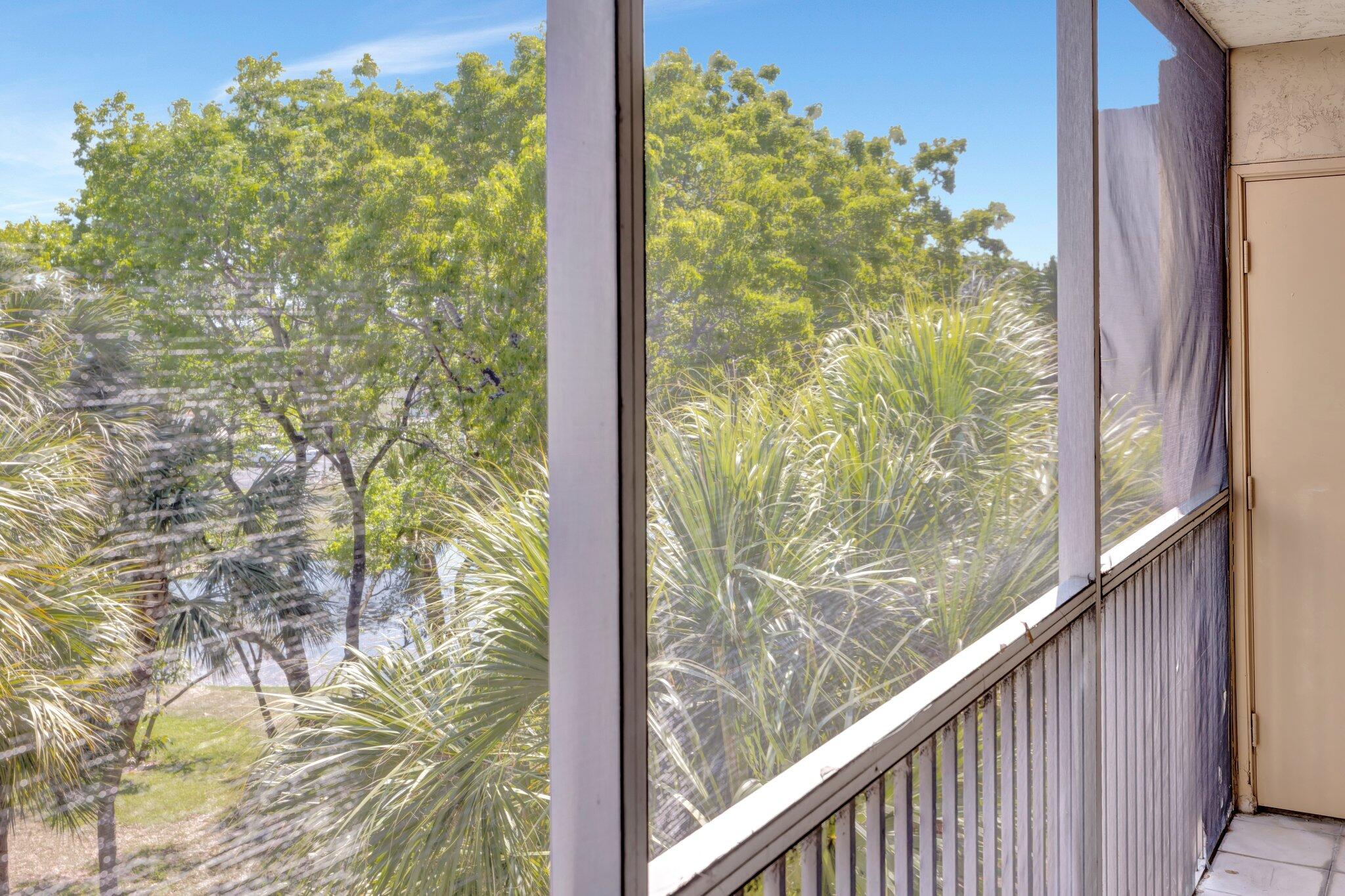 3301 Northwest 47th Terrace, Unit 410 Lauderdale Lakes, FL 33319 - Photo 28 of 58 a view of a garden from a window