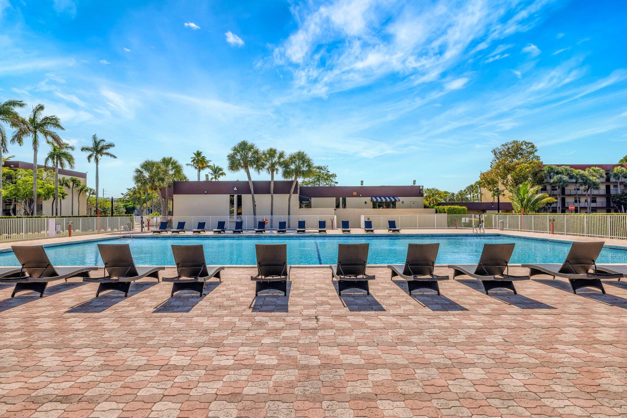 3301 Northwest 47th Terrace, Unit 410 Lauderdale Lakes, FL 33319 - Photo 44 of 58 a view of a terrace with sitting area