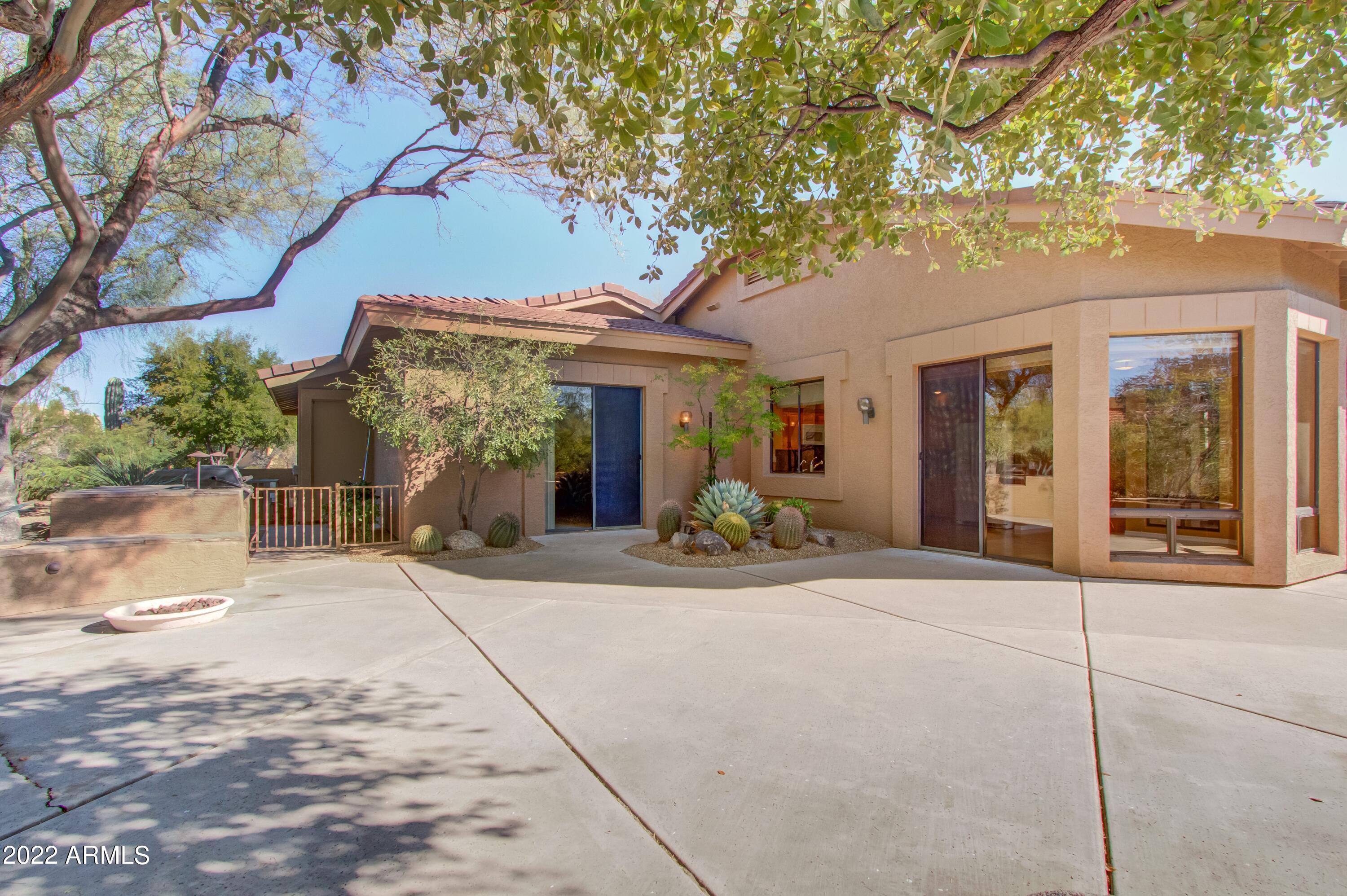 18425 East Picacho Road Rio Verde, AZ 85263 - Photo 15 of 18 015_Patio With Grill And Fire Pit