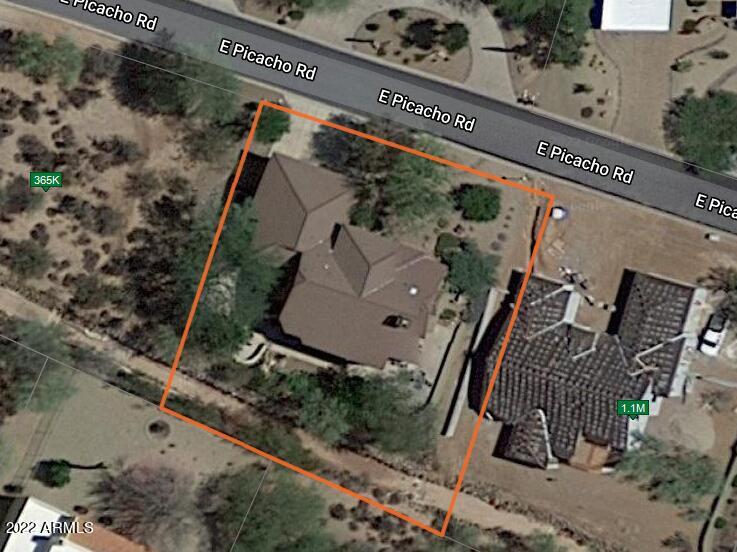 18425 East Picacho Road Rio Verde, AZ 85263 - Photo 18 of 18 18425 E Picacho - Map View