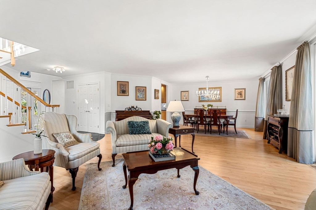 12 Highwood Lane Ipswich, MA 01938 - Photo 11 of 42 a living room with furniture and a flat screen tv