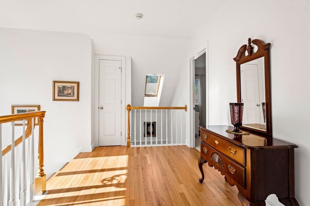 12 Highwood Lane Ipswich, MA 01938 - Photo 27 of 42 a bedroom with a bed and a flat tv screen on a dresser