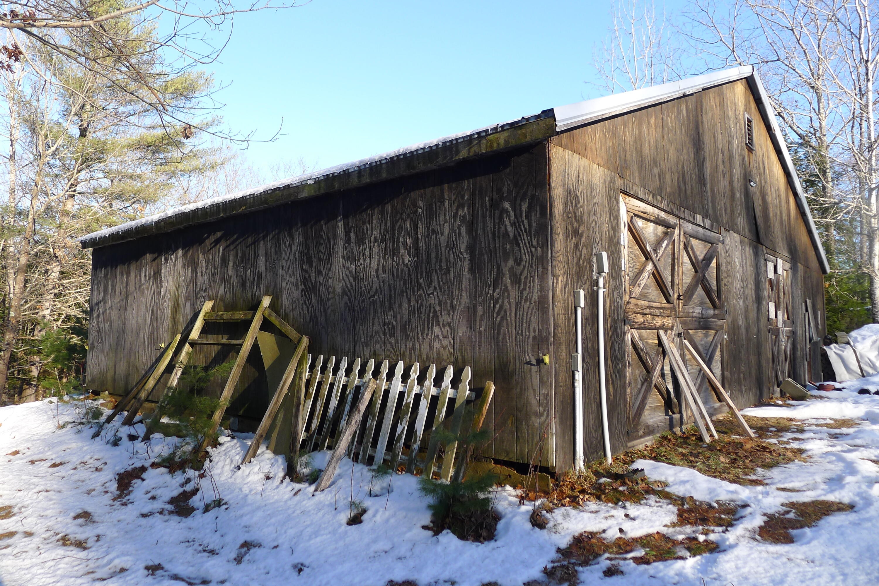 8 Stone Road Dixfield, ME 04224 - Photo 15 of 23 Side view of barn