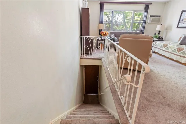 an aerial view of house with yard