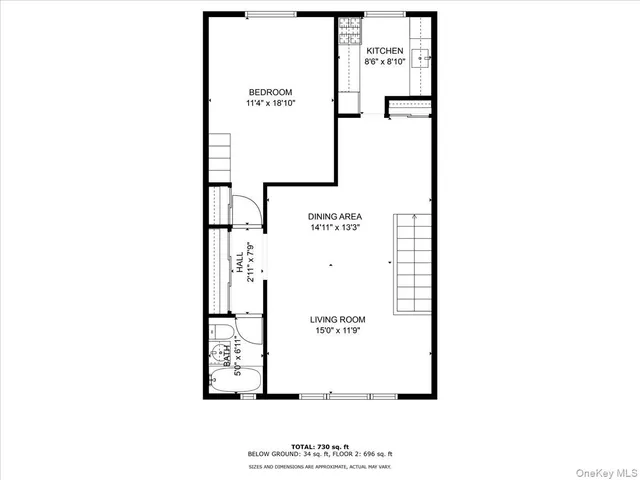 a picture of a bench in front of a wall