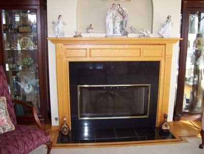 528 South Hennessy Road Yakima, WA 98908 - Photo 18 of 26 a living room with a fireplace and a glass window