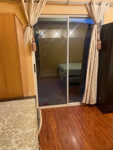 a view of front door