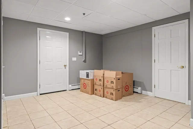 a view of room and cabinet