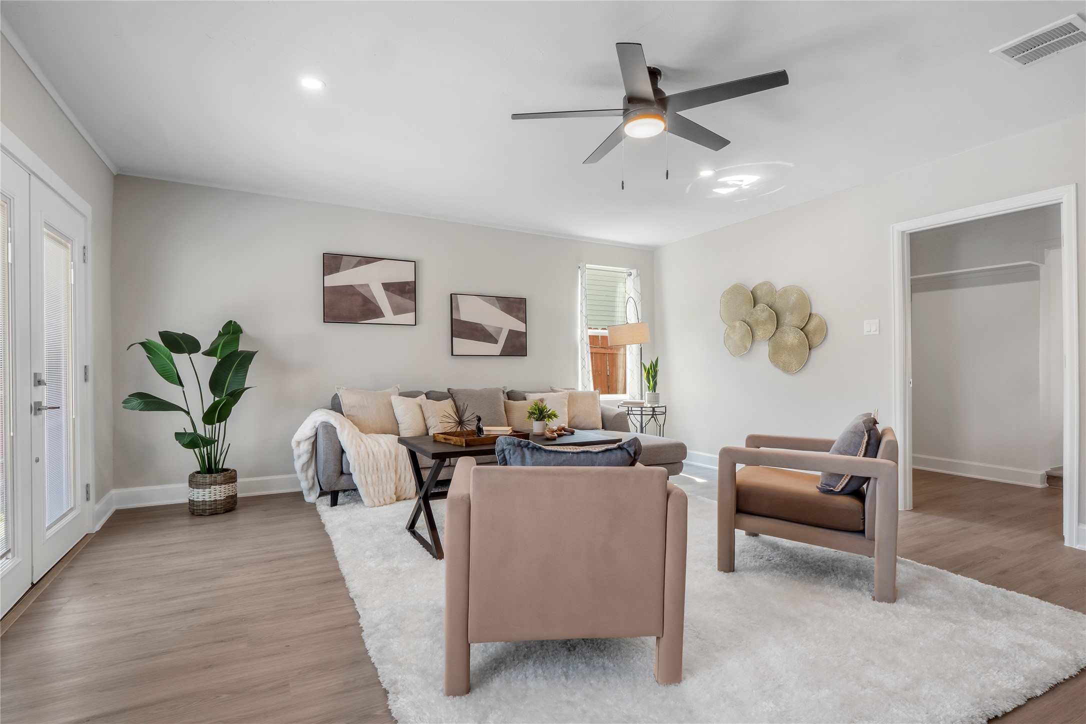 8007 Colony Loop Drive Austin, TX 78724 - Photo 11 of 40 Open-concept living area designed for connection, with natural light and smooth flow into the kitchen and dining space.