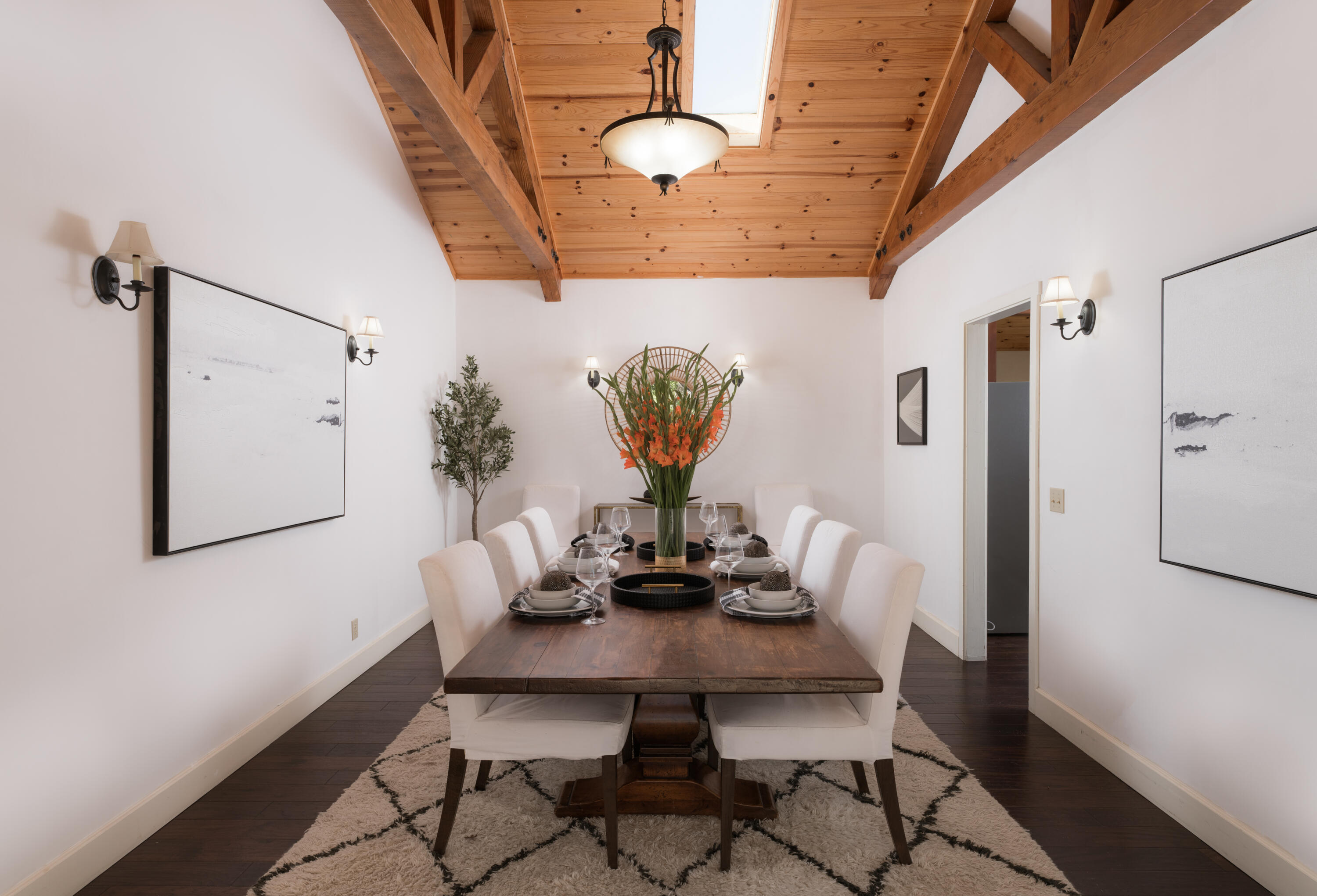 690 San Ysidro Road Montecito, CA 93108 - Photo 6 of 34 a view of a dining room with furniture