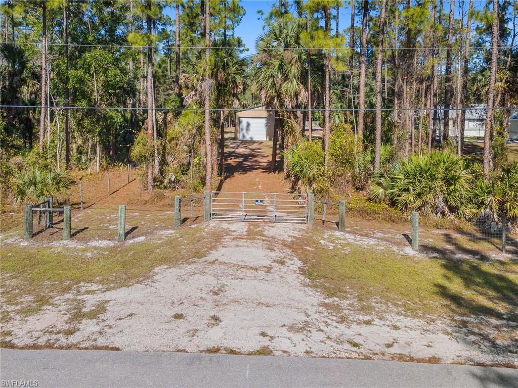 220 18th Avenue Northwest Naples, FL 34120 - Photo 17 of 18 a view of a yard with an trees