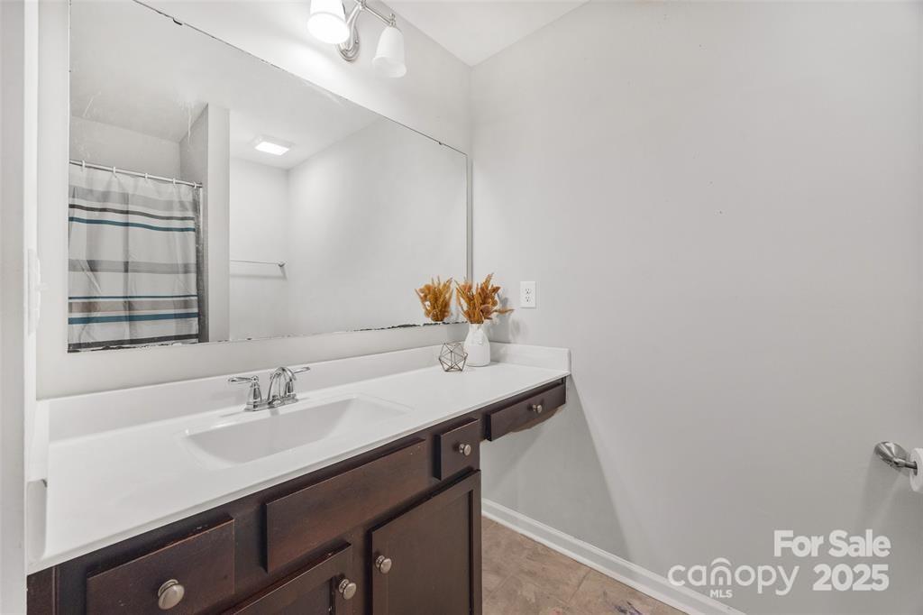1117 Streamside Lane York, SC 29745 - Photo 19 of 21 a bathroom with a sink and a mirror