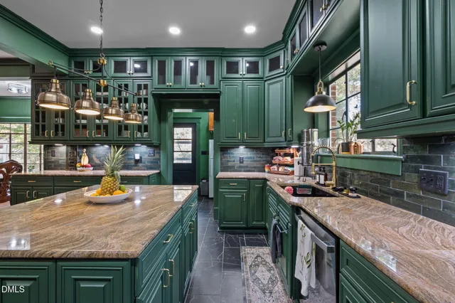 a room with wooden floor and furniture