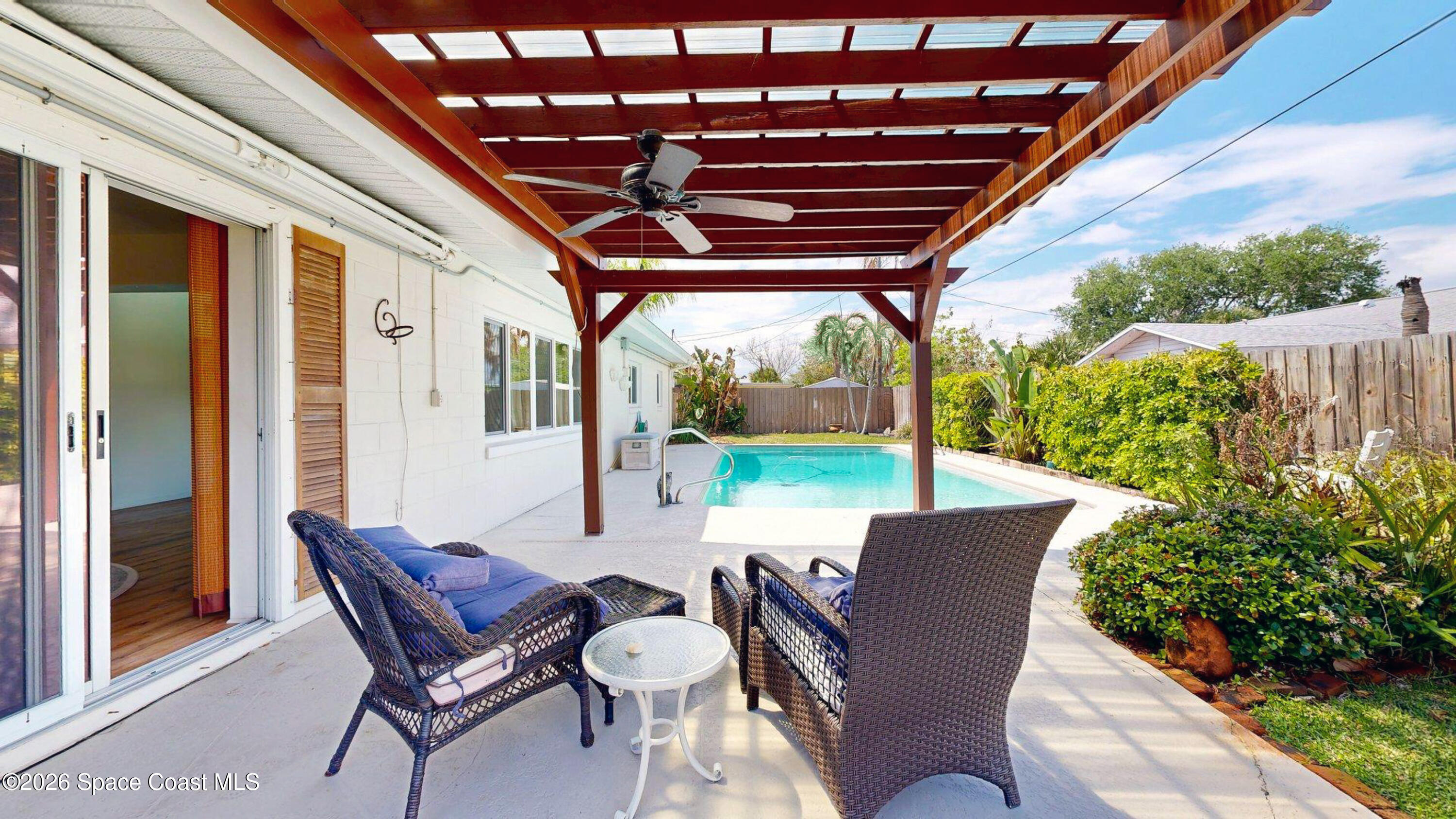 1450 Angler Street Merritt Island, FL 32952 - Photo 19 of 26 1450-Angler Patio
