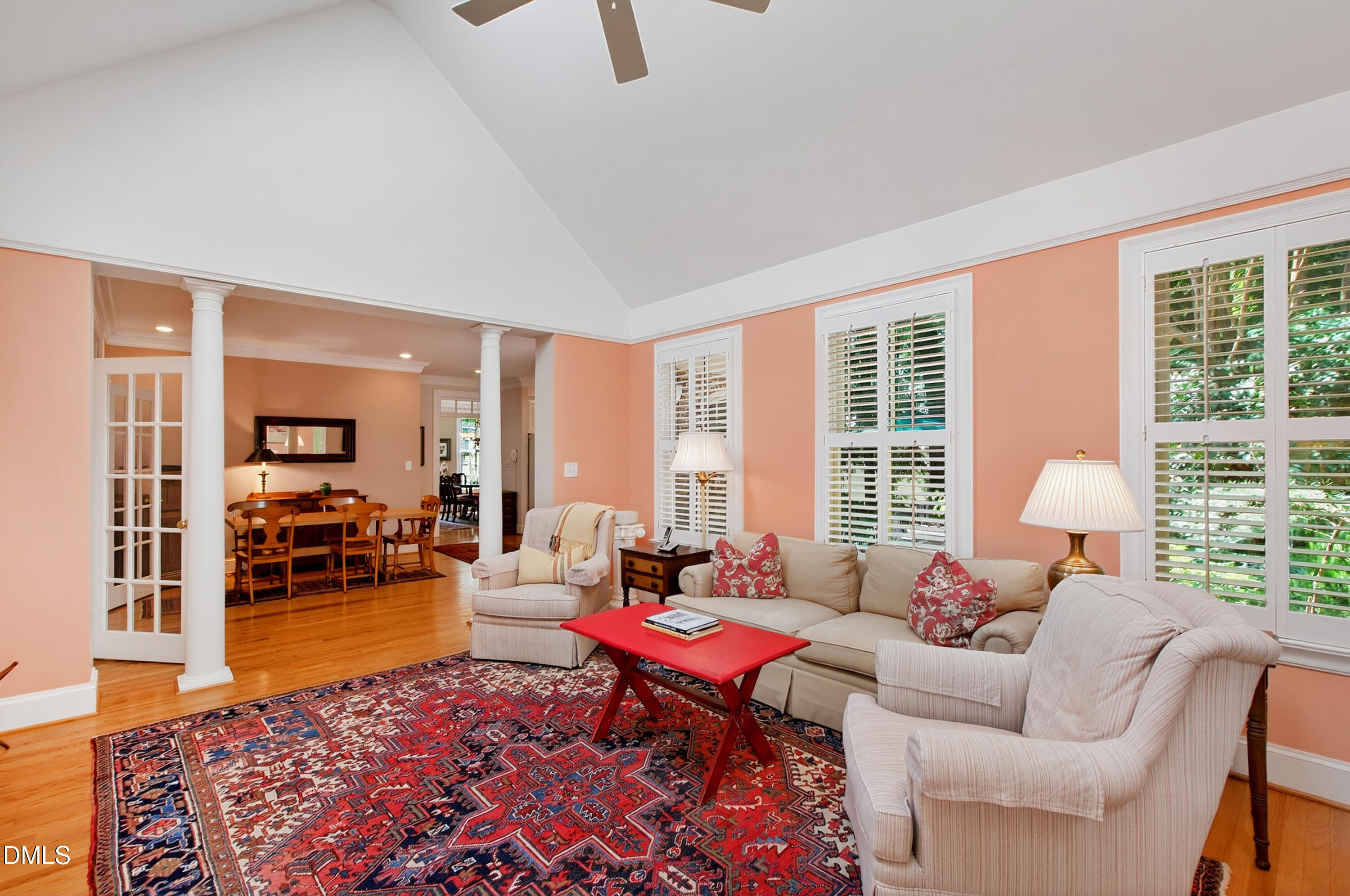 3708 Lubbock Drive Raleigh, NC 27612 - Photo 23 of 64 a living room with furniture and a large window
