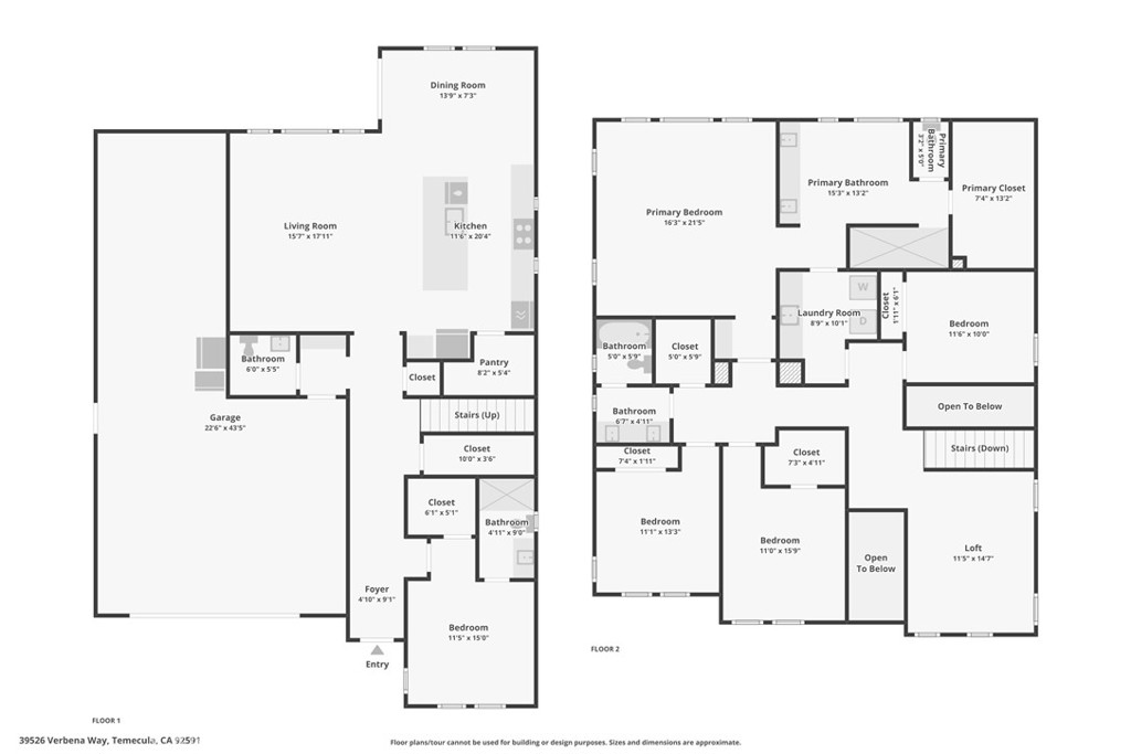 39526 Verbena Way Temecula, CA 92591 - Photo 2 of 55 a picture of a bathroom with a shower