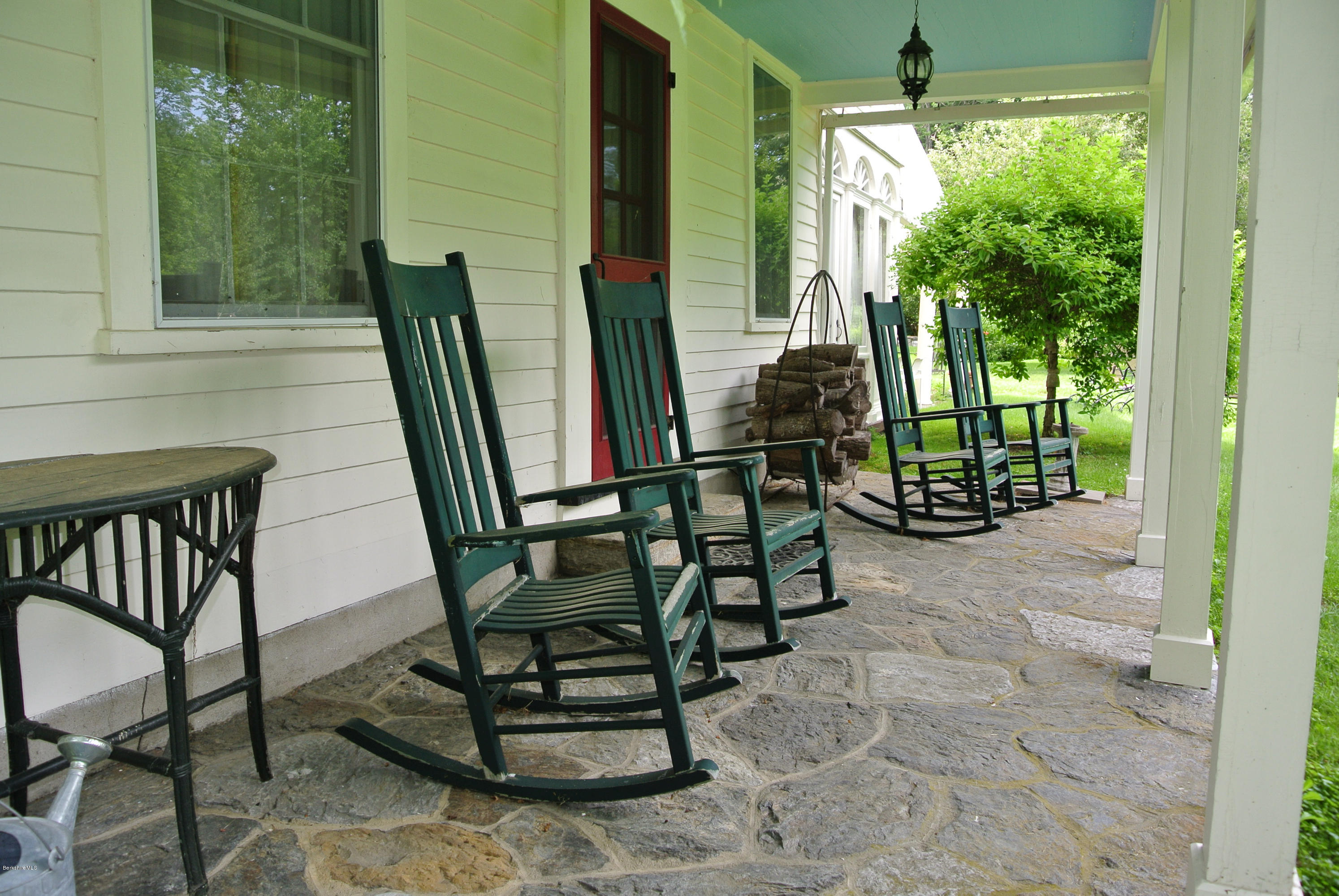 1 Interlaken Road Stockbridge, MA 01262 - Photo 24 of 27 a view of a two chairs in the balcony