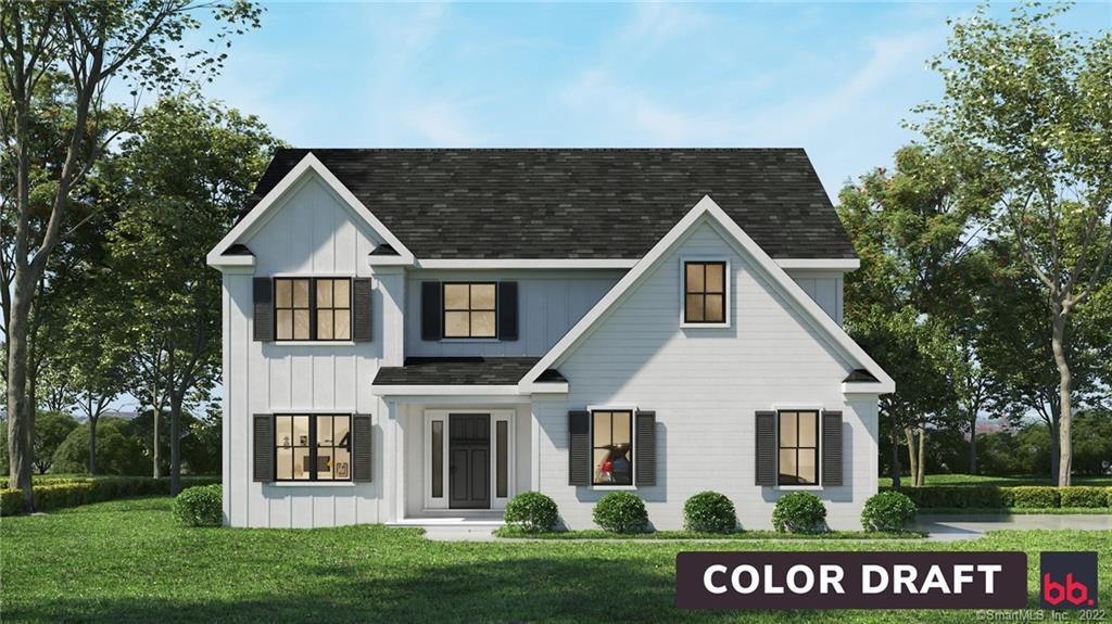 Digital Rendering of the front of the home to be built.
