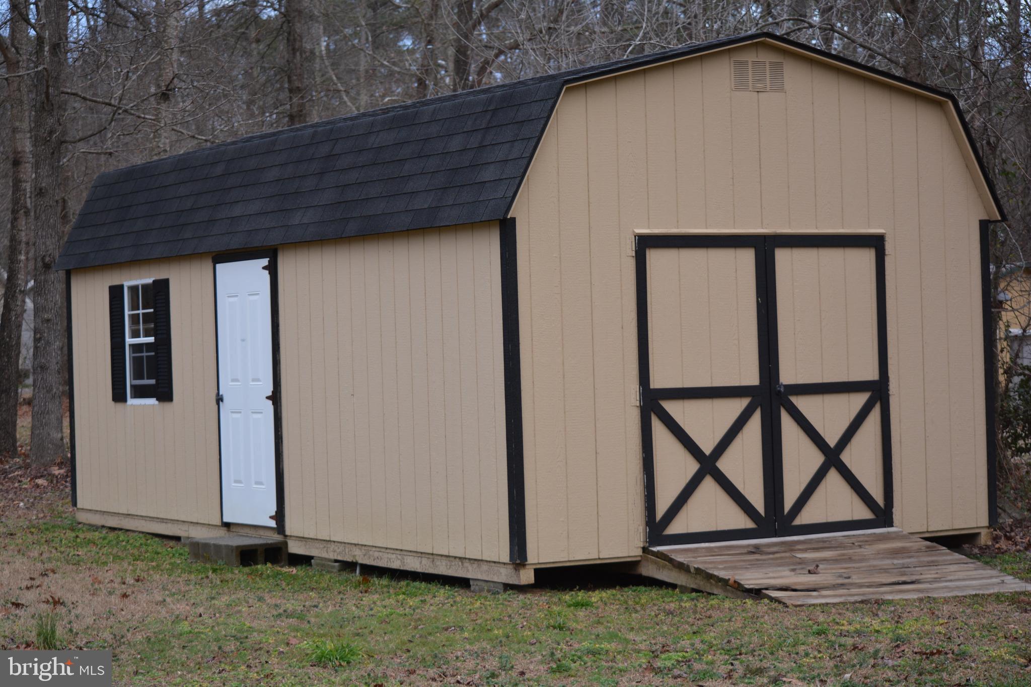 12038 Red Pine Road Ruther Glen, VA 22546 - Photo 33 of 43 Shed with electricity