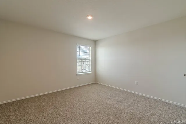 a view of a terrace with sky view