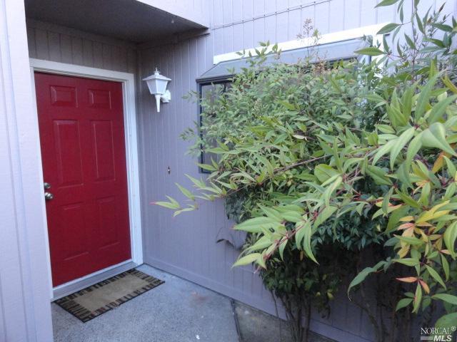 1207 Capri Way Rohnert Park, CA 94928 - Photo 1 of 1 a potted plant in front of a door
