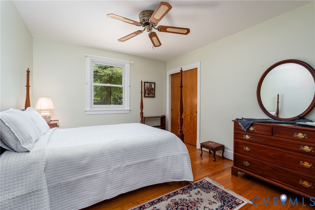 8413 Cherokee Road Richmond, VA 23235 - Photo 15 of 29 Bedroom #2 features hardwood flooring, a ceiling f