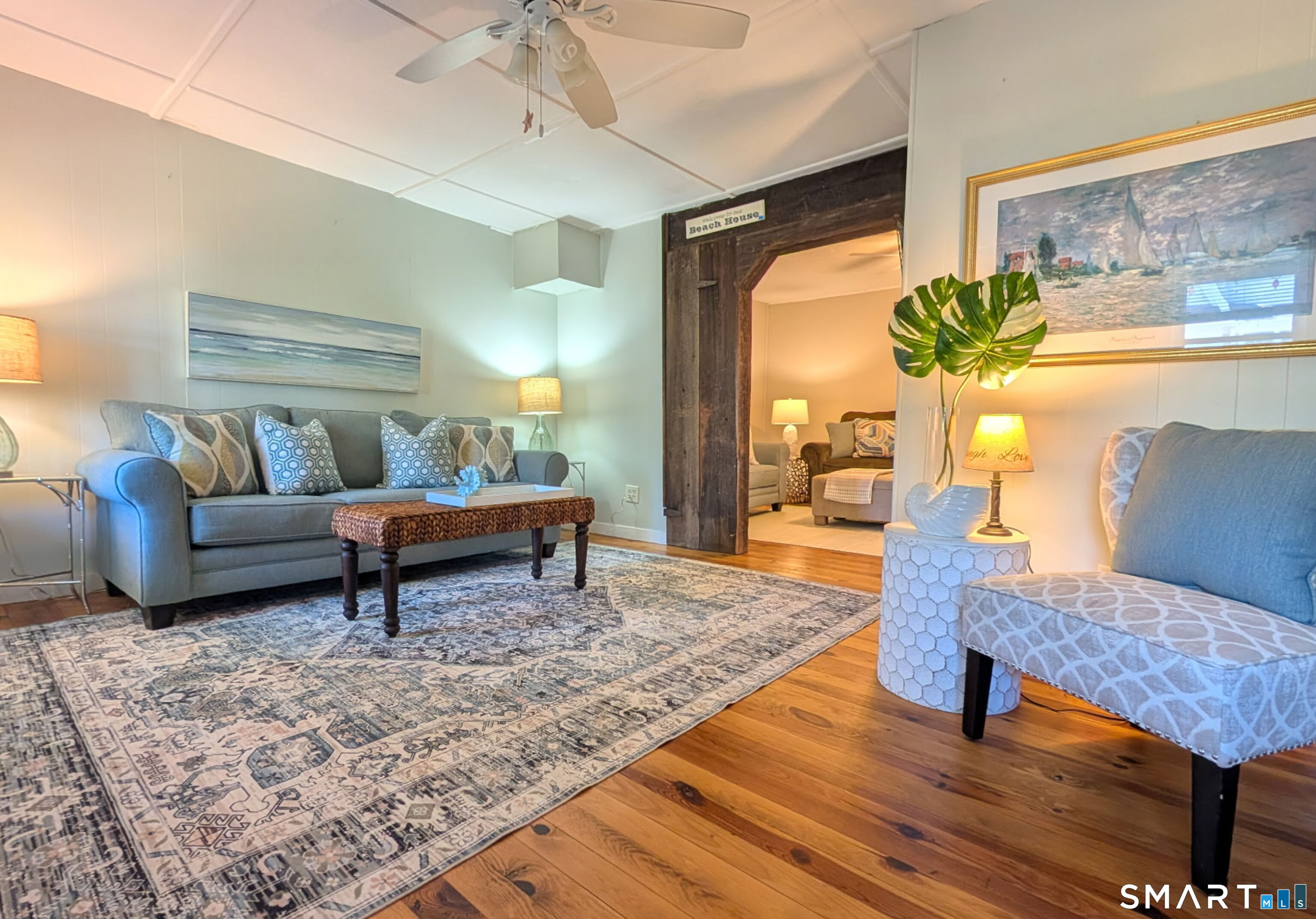 31 Old Colony Road Old Lyme, CT 06371 - Photo 8 of 38 a living room with furniture and a rug