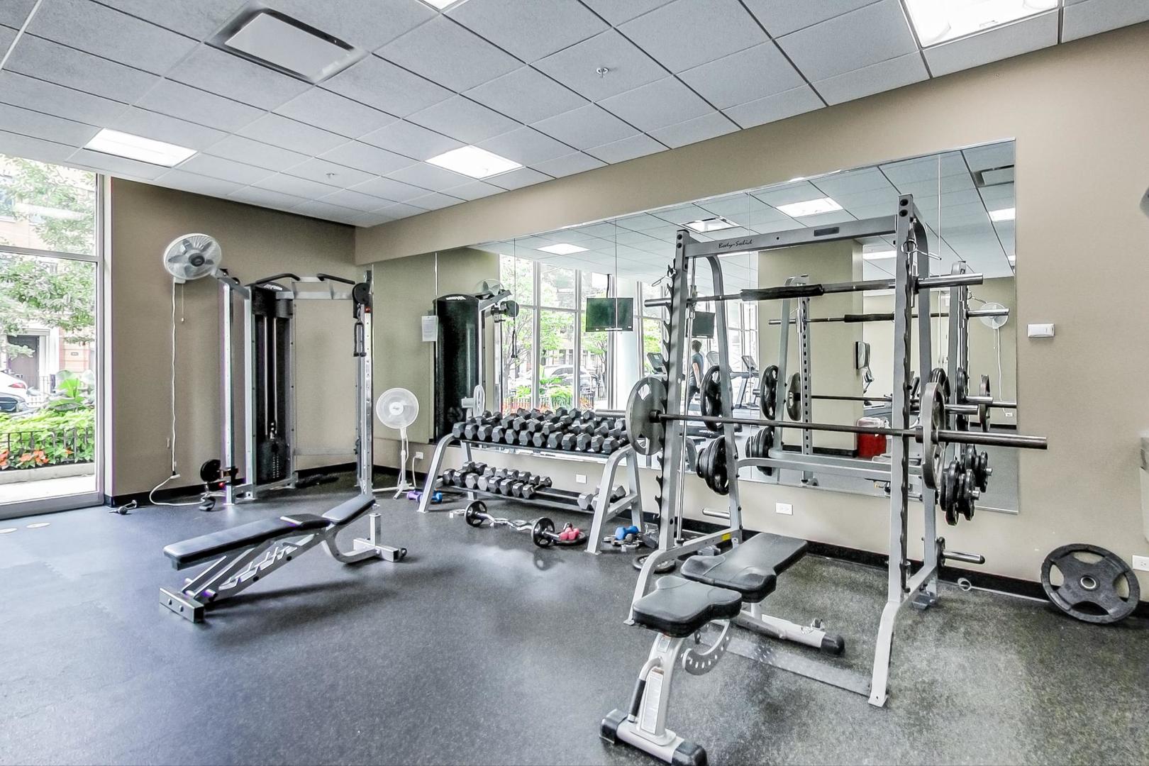 Undisclosed Address Chicago, IL 60616 - Photo 25 of 31 a view of a room with gym equipment