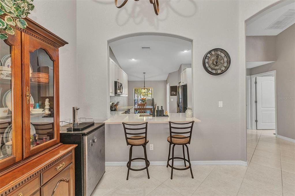 3715 Albacete Circle, Unit 93 Punta Gorda, FL 33950 - Photo 12 of 32 a view of a hallway with seating area and entryway