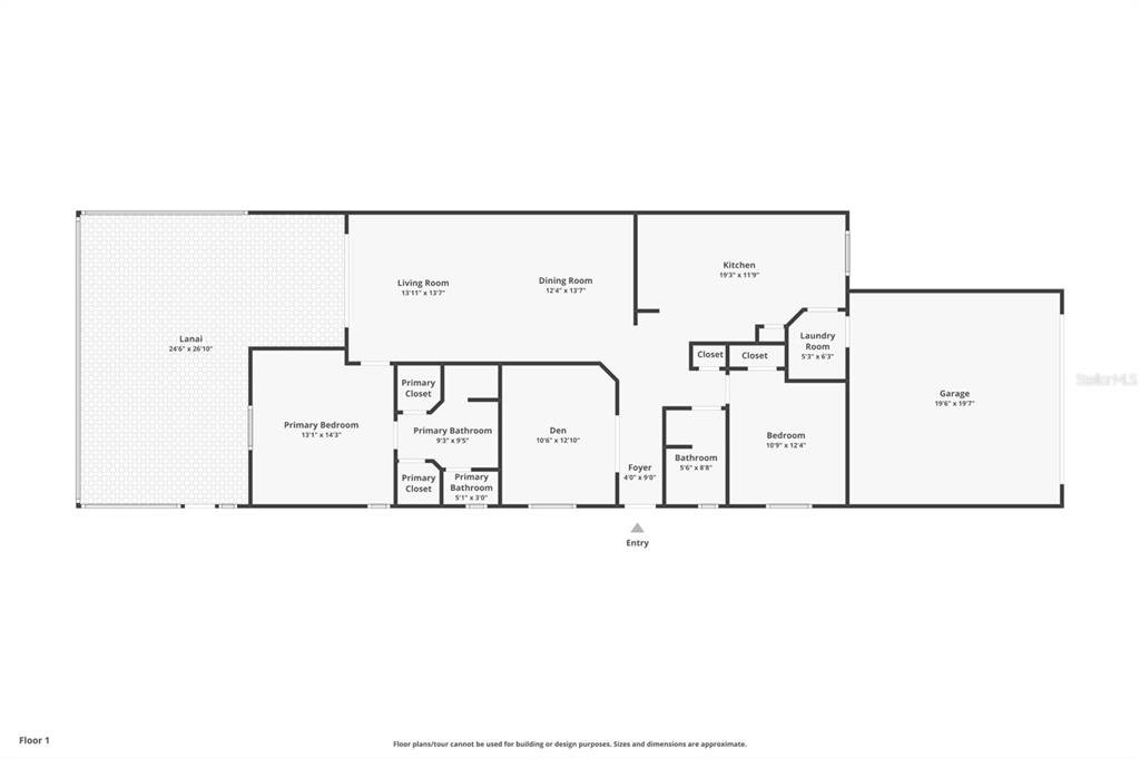 3715 Albacete Circle, Unit 93 Punta Gorda, FL 33950 - Photo 10 of 32 a picture of floor plan