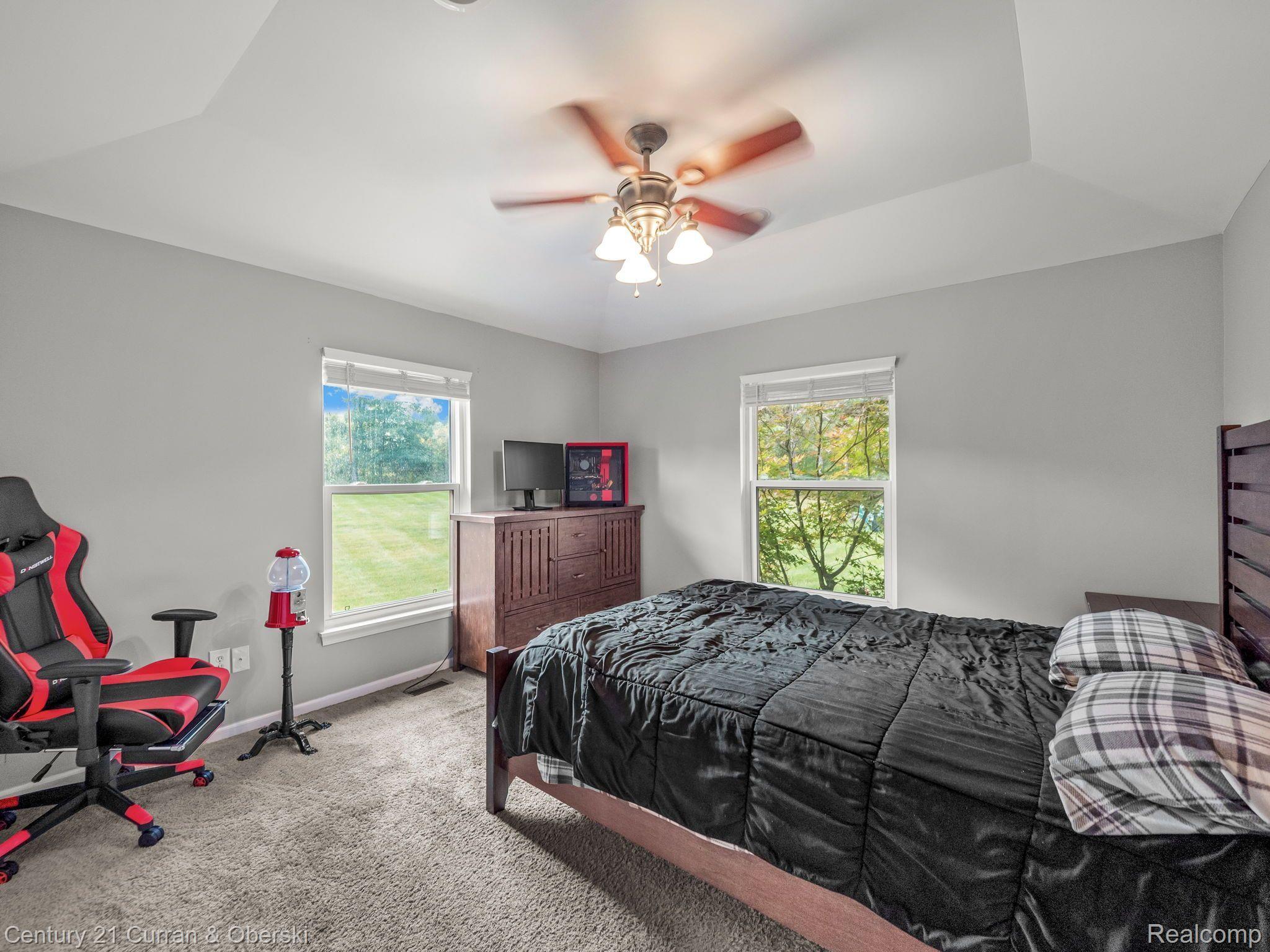 4575 East Clyde Road Howell, MI 48855 - Photo 23 of 35 1st floor bedroom #3