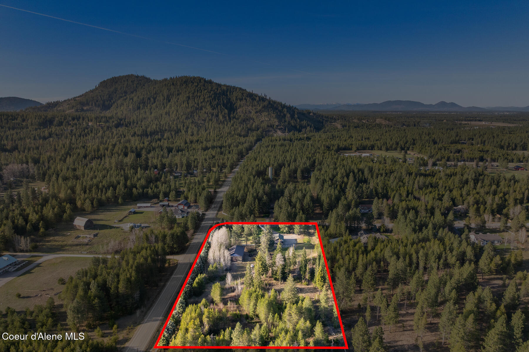 1562 West Laramie Avenue Rathdrum, ID 83858 - Photo 10 of 44 Aerial_1562WLaramieAve-10_Outlined