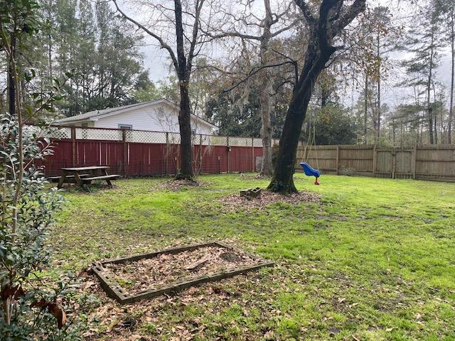 6094 Spring Grove Road Adams Run, SC 29426 - Photo 14 of 14 Fenced in Side Yard with Shed