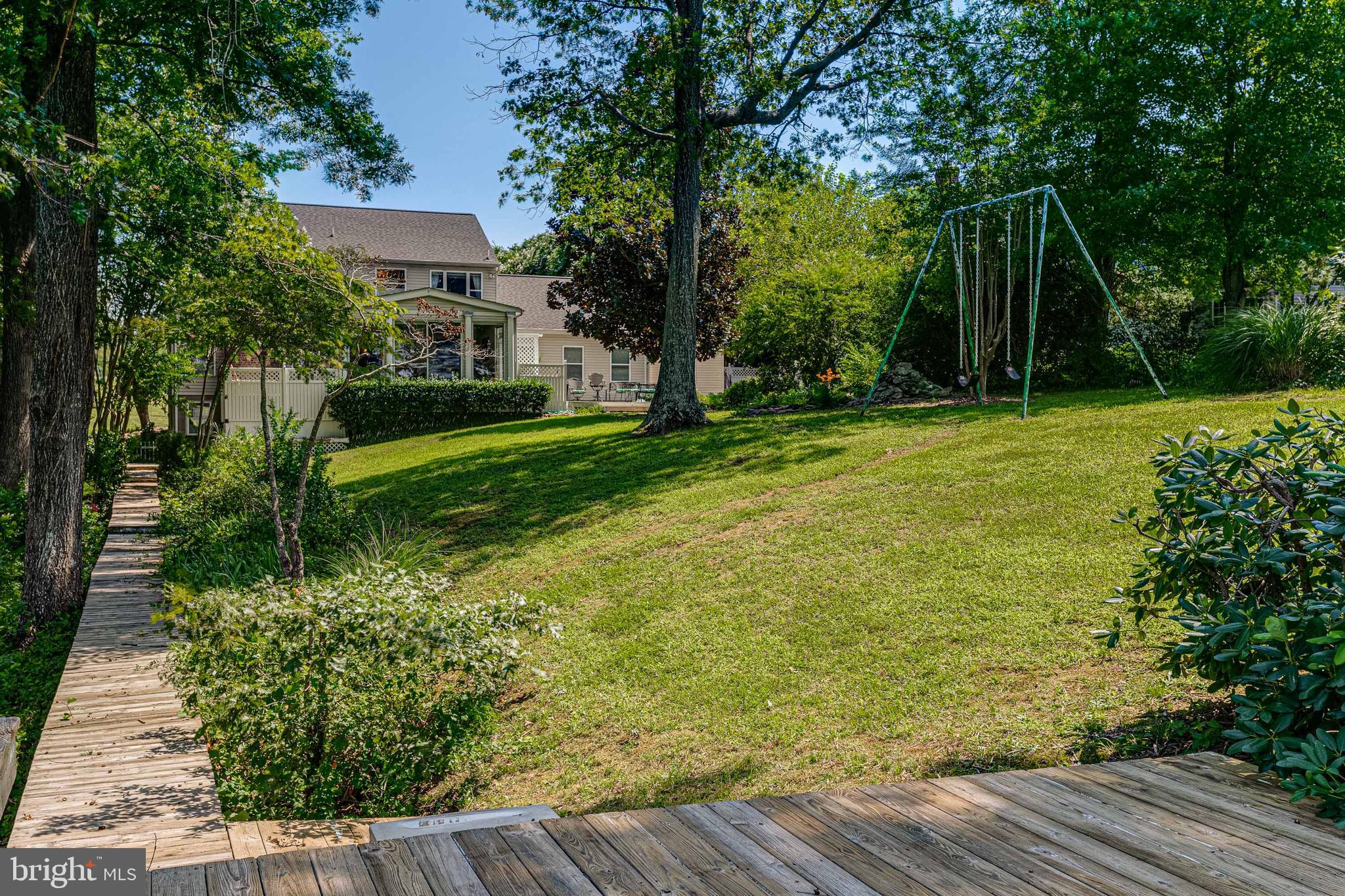 106 Indian Point Road Stafford, VA 22554 - Photo 43 of 58 Board Walk to Private Deck Near Water