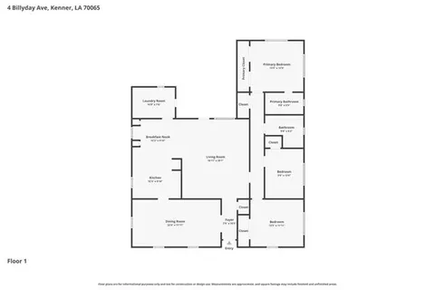 $375,000 | 4 Billyday Avenue, Kenner, LA 70065