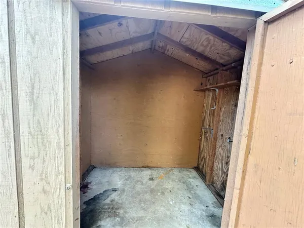 a view of a small space