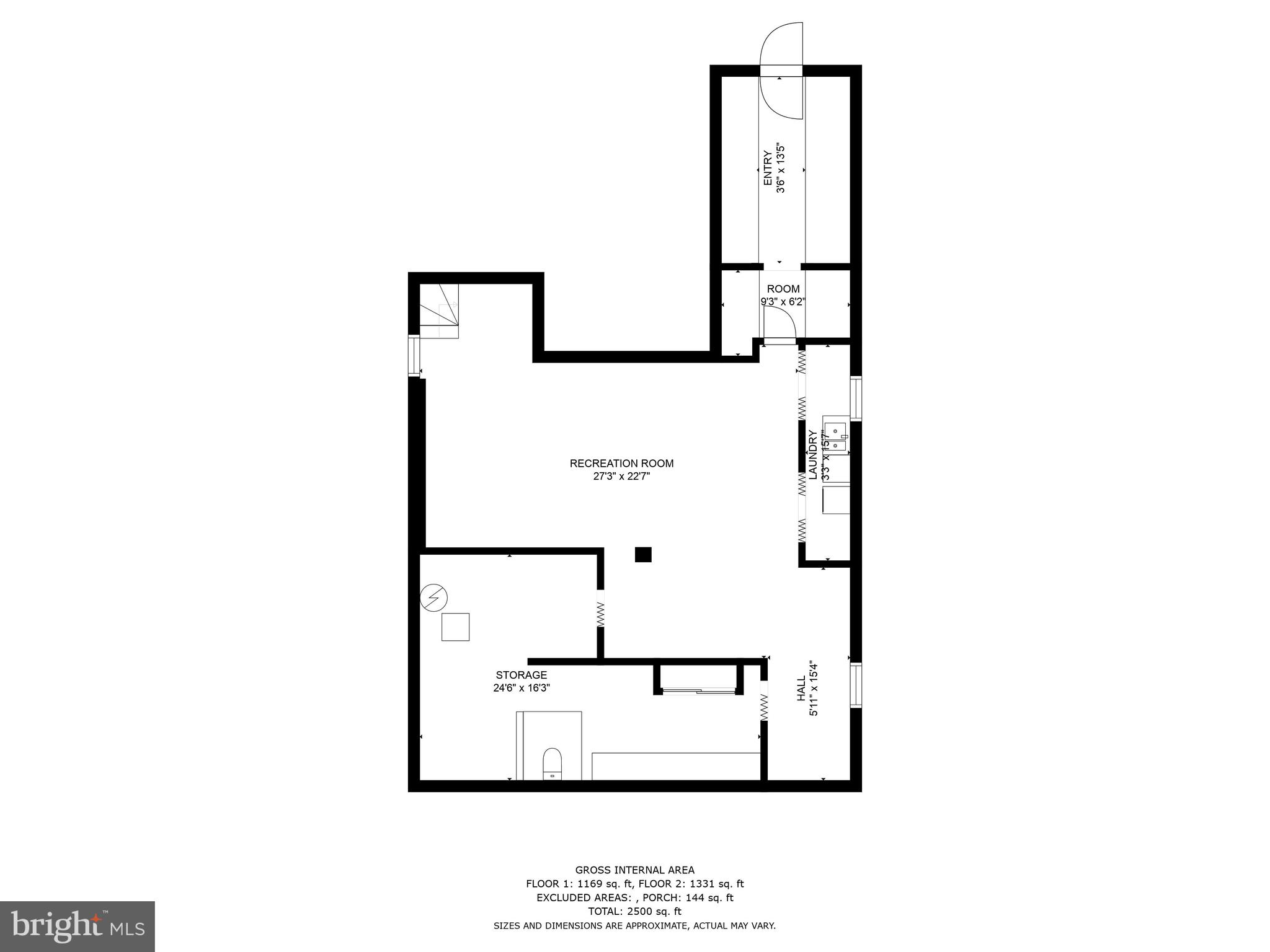4307 Fordham Road Baltimore, MD 21229 - Photo 41 of 44 Floor Plan